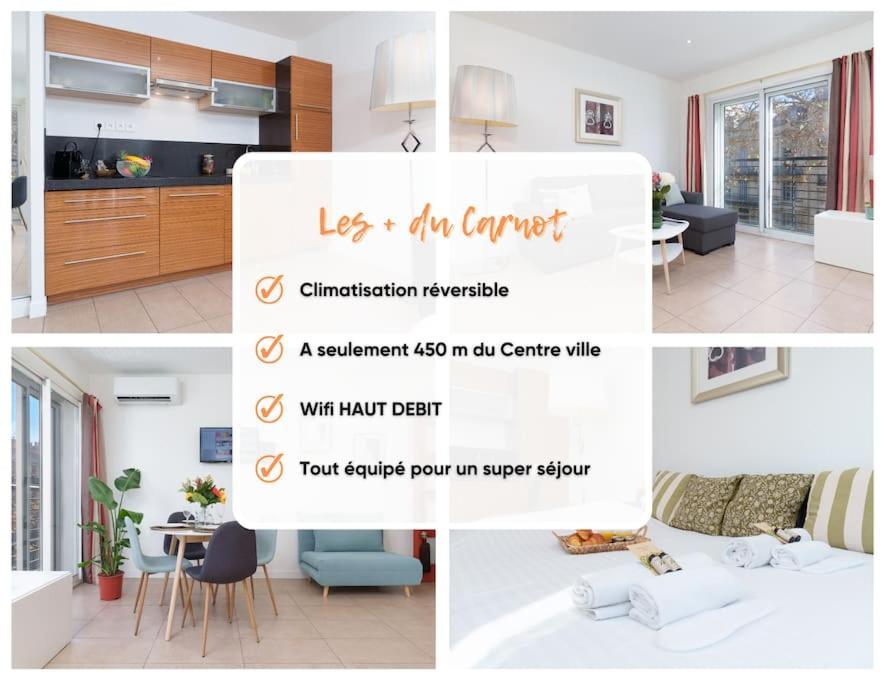 Le Carnot By Apirent #Centre-Ville #Climatisation #Wifi Cannes Luaran gambar